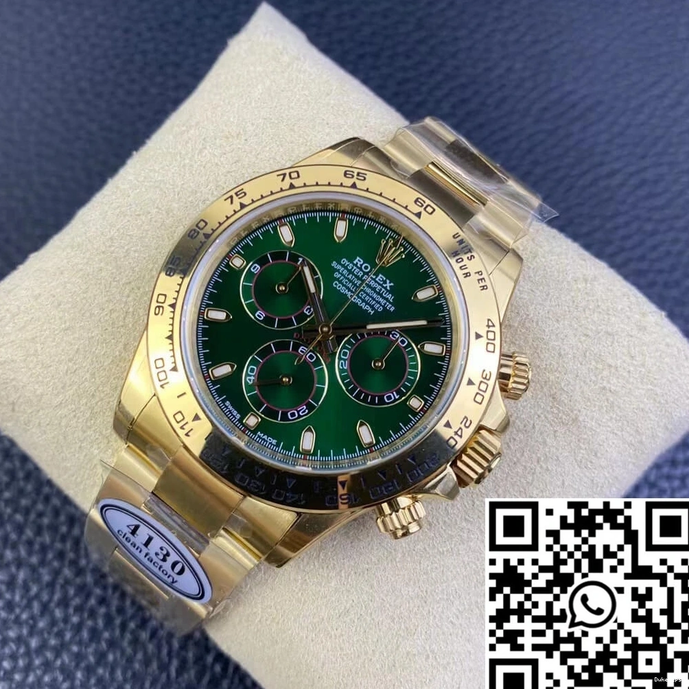 M116508-0013 Factory Cosmograph Clean Yellow Rolex Daytona Gold 0510
